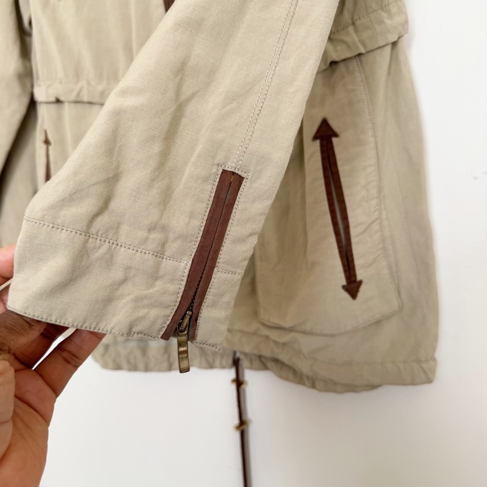Beige Utility Jacket - Picture 11 of 15